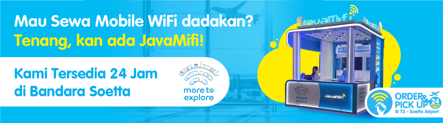 Rental Wifi Terbaik dengan Jangkauan Internasional Terluas | JavaMifi